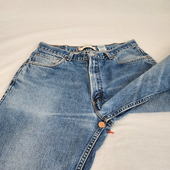 USA LEVI'S 550 VINTAGE Unisex Relaxed Fit  Baggy High Rise Jeans Size W36 L30. - Picture 9 of 16